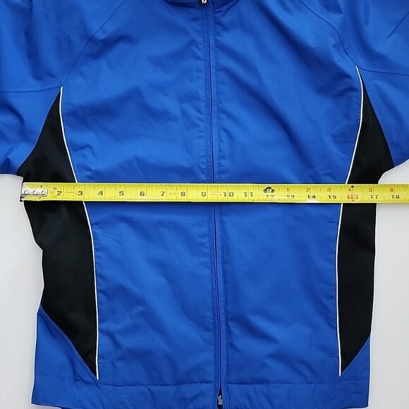 DryJoy's by FootJoy Womens Blue Wind Water Resistant Zip Up Jacket Lined Size XS - Picture 13 of 15